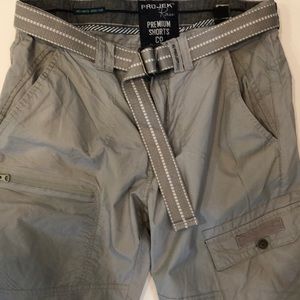 Comfort and style Cargo Shorts with Belt
